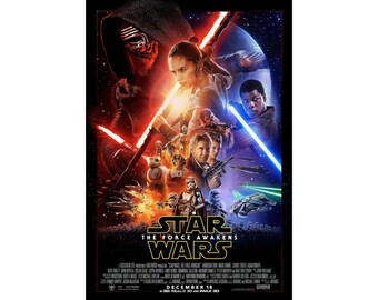 Star Wars The Force Awakens / Premium Matte vertical poster