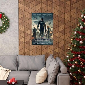 Captain America The Winter Soldier / Premium Matte vertical poster image 4
