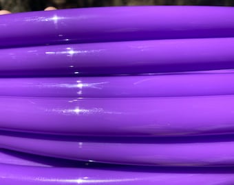 Glossy UV Purple 3/4" Polypro Dance & Exercise Hula Hoop COLLAPSIBLE push button or minis