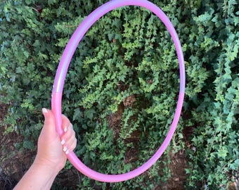 Ready to Ship - Toddler Princess 3/4” hoop purple pink