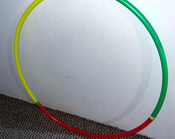 Ready to Ship - Rasta 3/4” Polypro 3 section hoop 29”