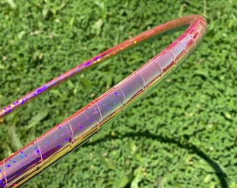 Hula Hoop Morph de Sirena Magenta – Polipropileno o HDPE, Verde Azulado-Rosa-Rojo