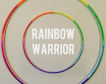 Rainbow Warrior Hula Hoop - Holographic Dance & Exercise
