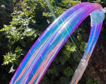 Sunrise HDPE or Polypro 5/8&quot; 3/4&quot; Performance Dance & Exercise Hula Hoop - indigo moonrise