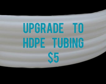 Complemento de HDPE para aros DanceHoop Hula Hoops de 3/4 y 5/8 de diámetro exterior, color blanco NATURAL
