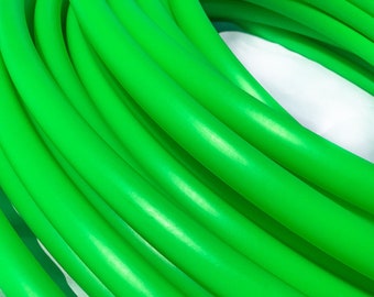UV Green Hula Hoop – HDPE, Collapsible Dance Trick Hoop
