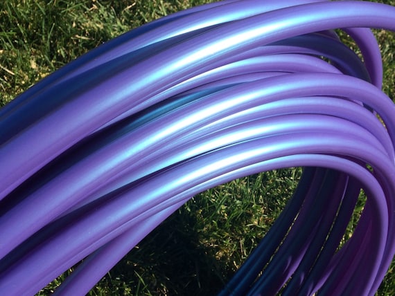 58 HDPE UV AMETHYST collapsible dance hula hoop