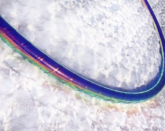 Lunar Liquid Color Shift Hula Hoop, Polypro or HDPE, Dance Fitness
