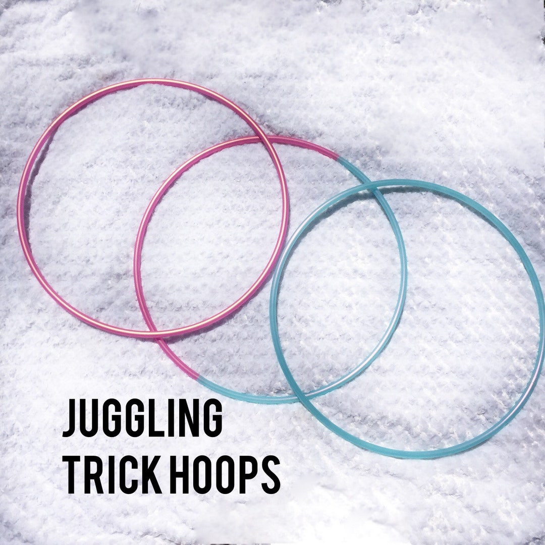 Juggling Trick Hula Hoops Circus 5/8 POLYPRO and HDPE Etsy