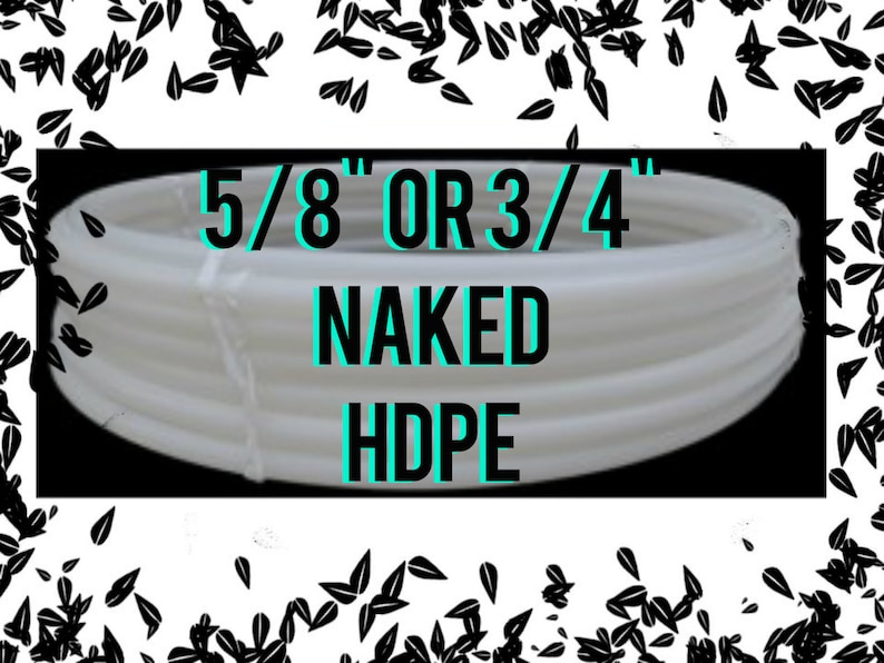 White HDPE naked Dance & Exercise Hula Hoop push button 1/2 5/8 and 3/4 image 2