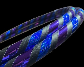 Spellbound Collapsible Hula Hoop: Teal Purple   Fitness Dance Hoop
