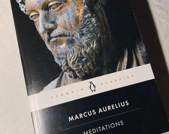 Meditations by Marcus Aurelius English Paperback Stoicism Philosophy Book Inspirational Self Improvement Read