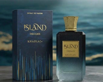 Khadlaj Island Dreams Extrait De Parfum: Fruity Floral Woody Musky Unisex Fragrance (100ml)