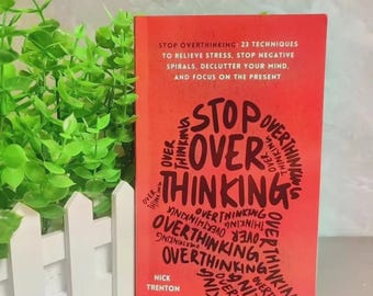 Stop Overthinking Self Help Book: Anxiety Relief, Inner Peace (Paperback)