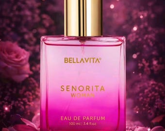 BellaVita Senorita Eau De Parfum for Women, Floral Fruity Fragrance 100ml