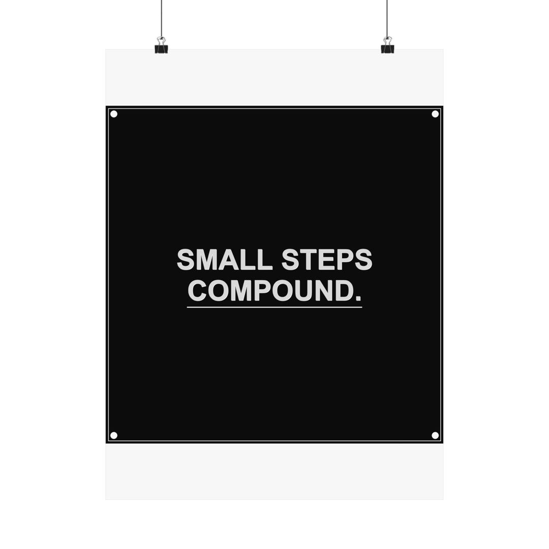 Small Steps Compound — Poster 18x24" - Etsy