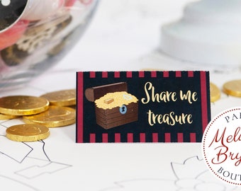 Custom Pirate Themed Table Tents /Treasure Hunter Birthday Party Place Cards for Baby Shower Decor or Summer Pool Party Summer Event