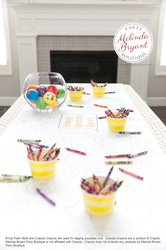 Easy Kids' Activity Idea — Tablecloth Coloring! - Tatertots and Jello