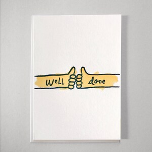 Faust Bump - Gut gemacht glückwünsche - LETTERPRESS CARD