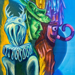 Handmade Sketchbook with Original Art: Formless