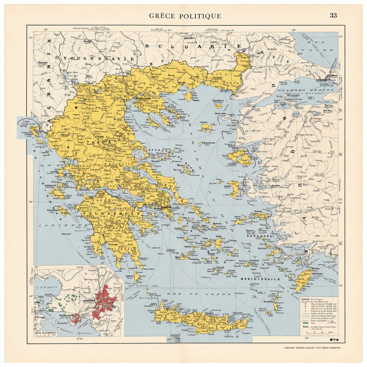 Greek Lithograph - Etsy Canada