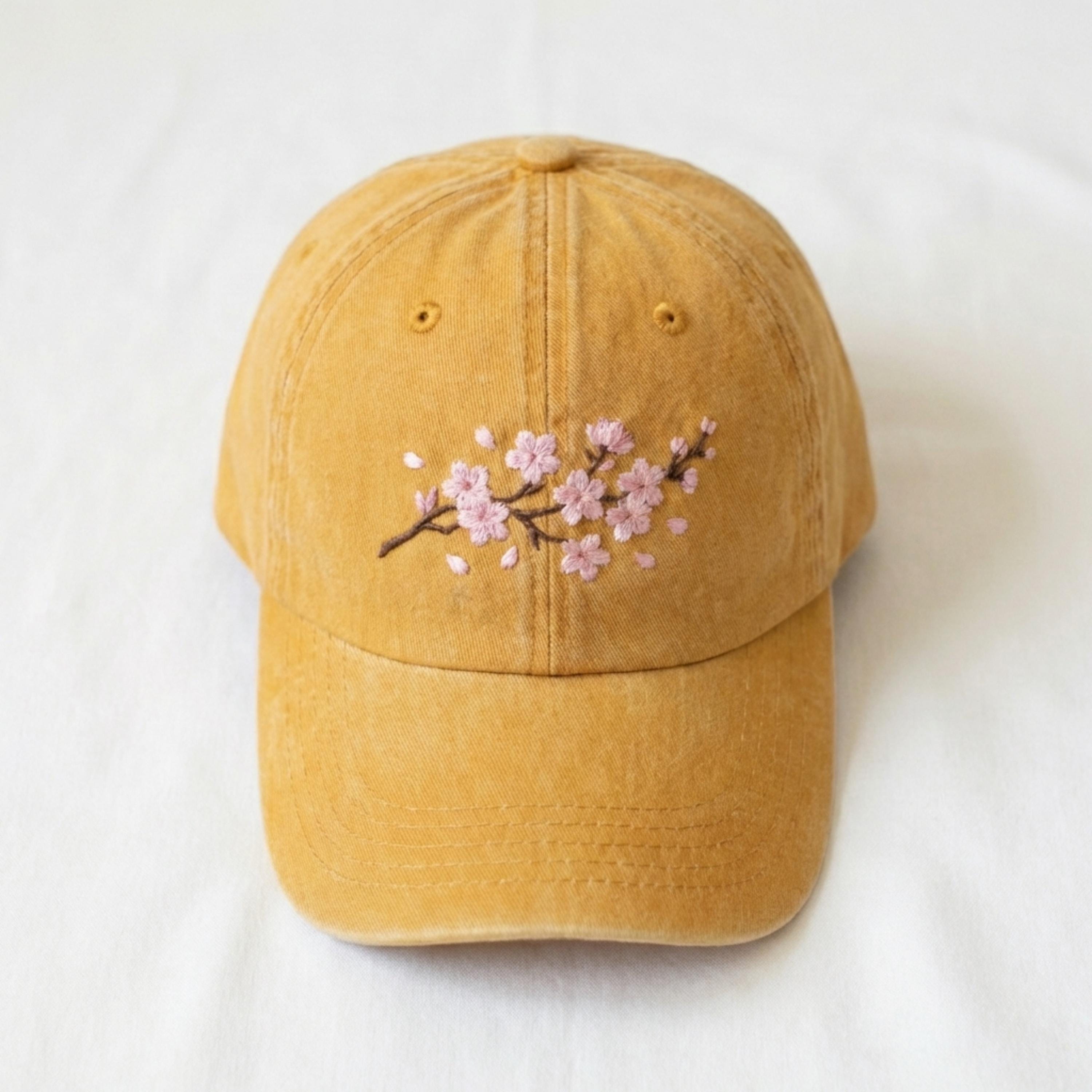 Cherry Blossom Baseball Cap - Etsy
