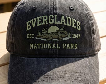 Everglades National Park Vintage Corduroy Cap