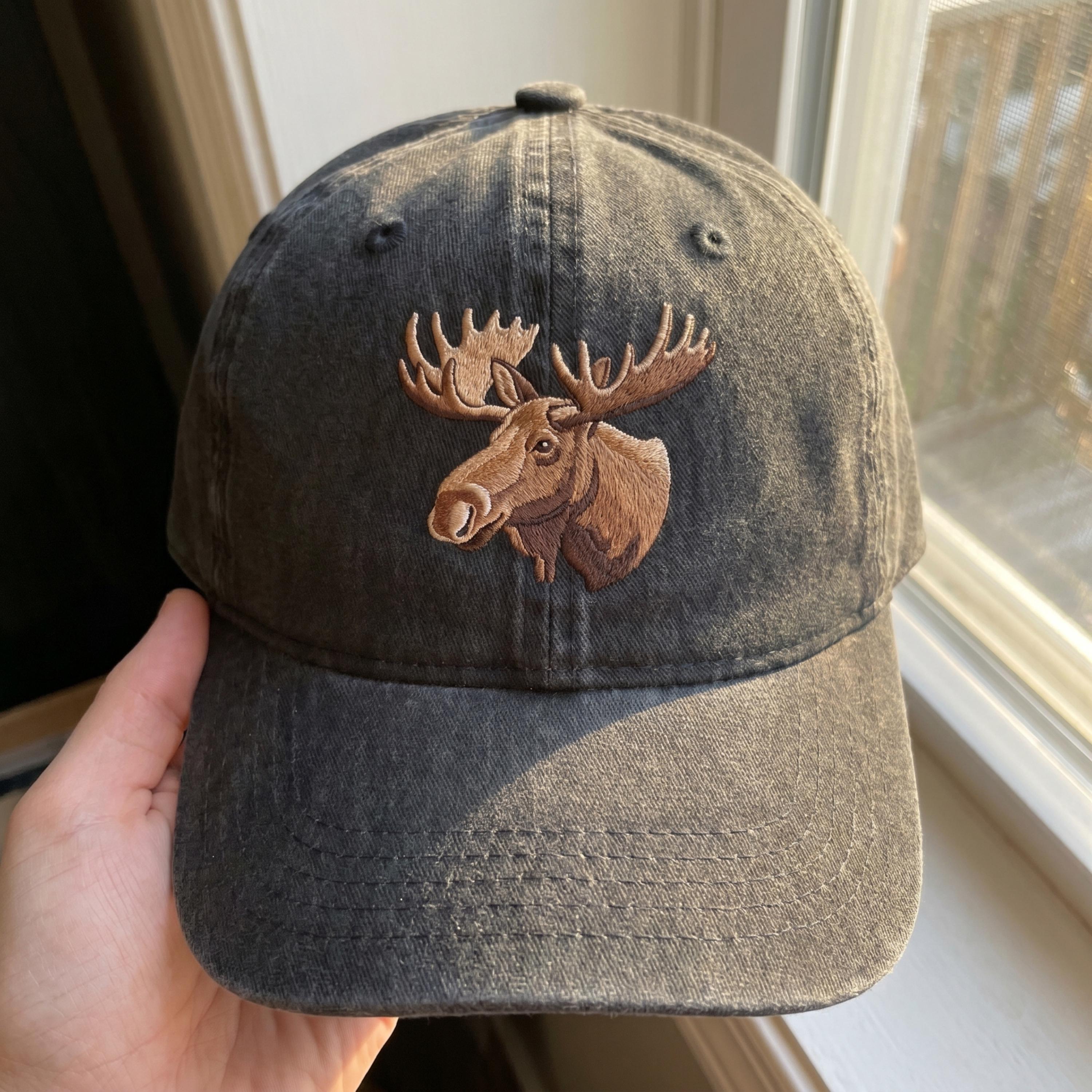 Moose Baseball Caps - Etsy