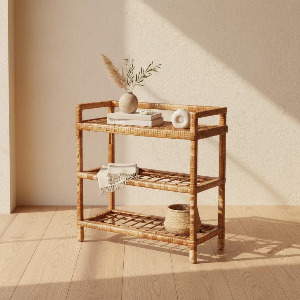 Rattan bookcase - Etsy 日本