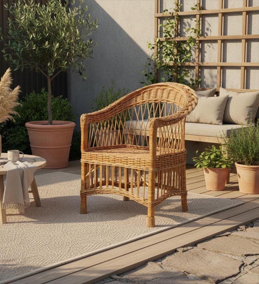 Vintage Ikea Wicker - Etsy Canada