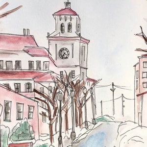 Art Print of MSU, Montclair State University, NJ