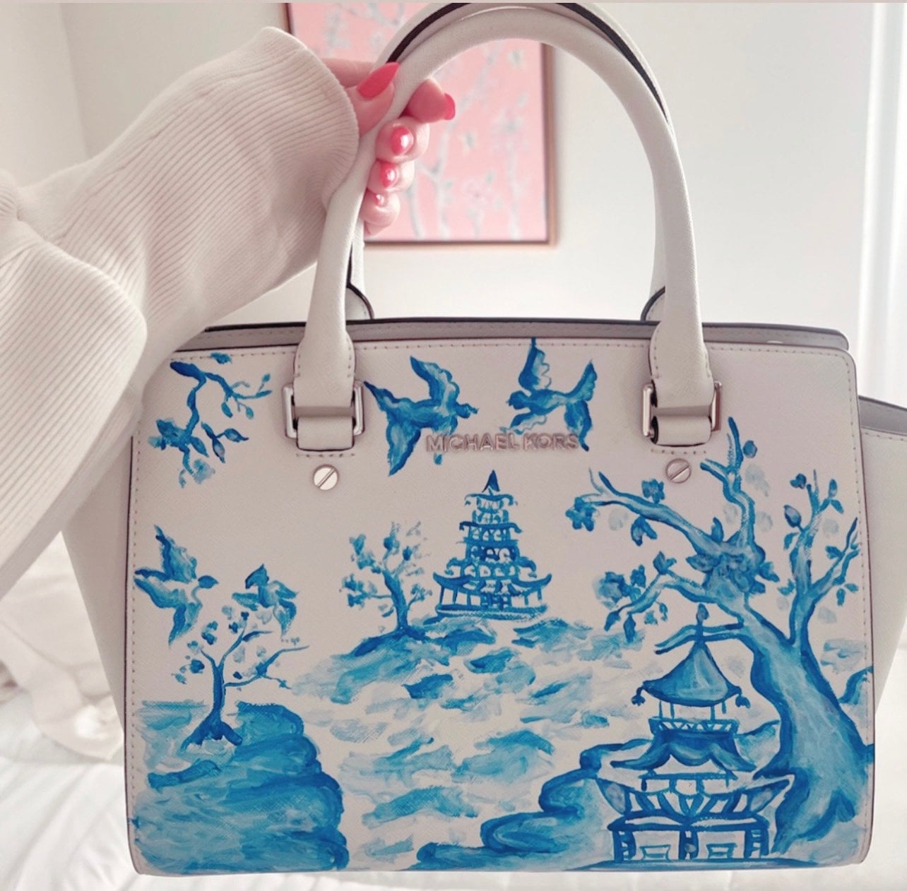 Custom Paint Handbag