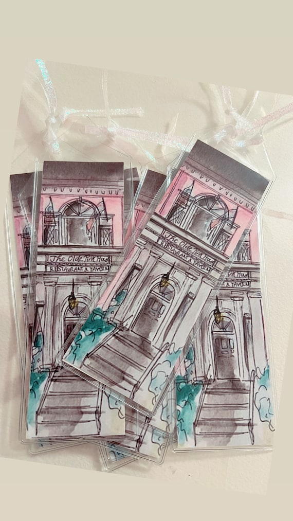 The Olde Pink House Bookmark, Savannah GA Bookmark