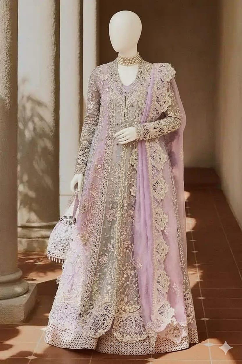 sachin and babi light blue dress 5 Inspiring Walima Bridal Dresses in 2018