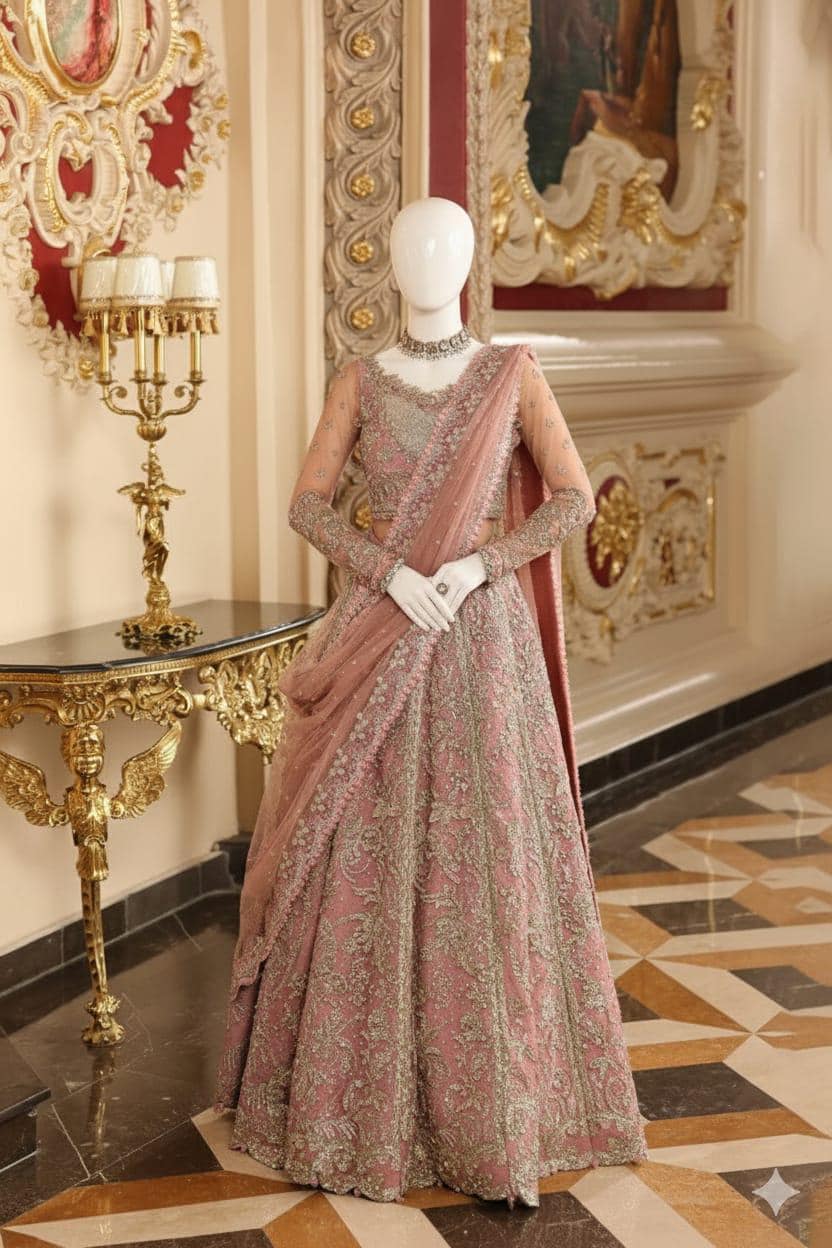 Pink South Asian Dress - Etsy