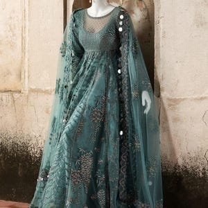 Ethnic Evening Gown - Etsy