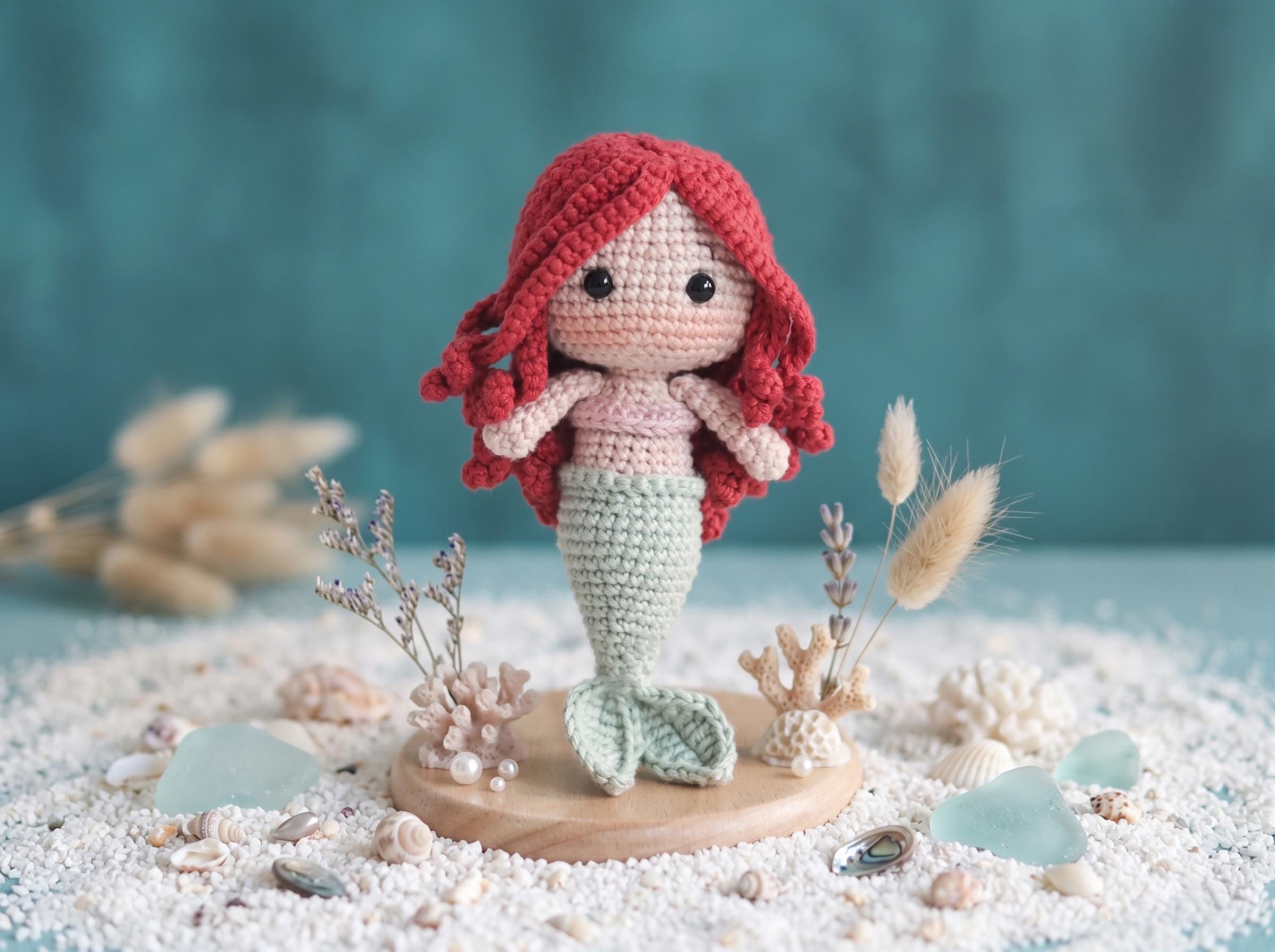 30 Mermaid Crochet Patterns: Amigurumi Dolls, Pocket Mermaids, and Creative Sea-Inspired... 34 Little Sea Princess Amigurumi Pattern