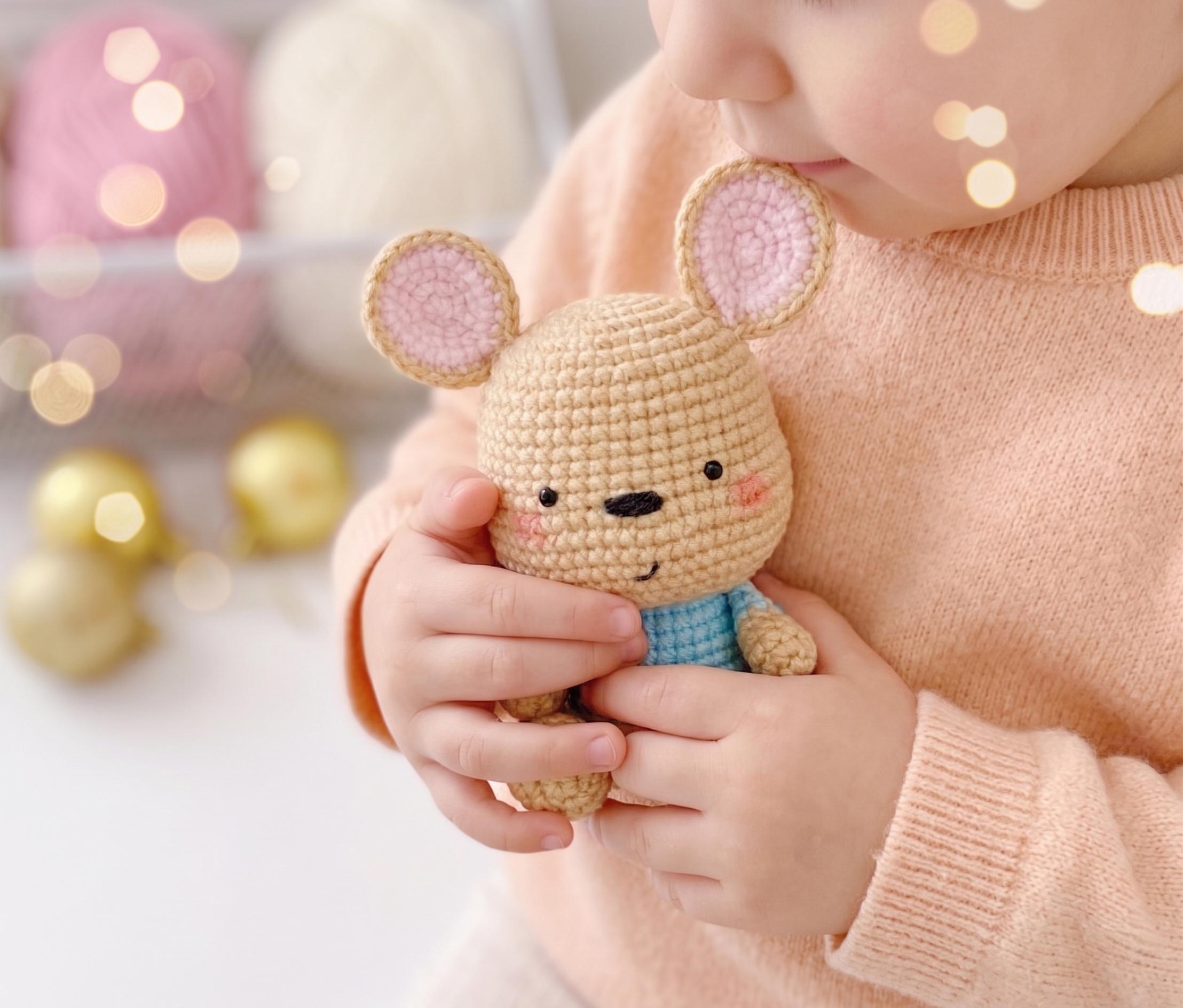Crochet Pattern Roo Kangaroo Amigurumi, Winnie the Pooh Inspired ...