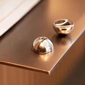 Vintage Round Cabinet Knob – Zinc Alloy Drawer Pull, Classic Minimalist Handle