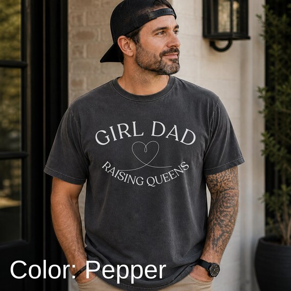 Comfort Colors Boy Dad Shirt, Raising Legends Tee, Minimal Dad Shirt, Father Gift, New Dad Shirt, Vintage Dad Tee
