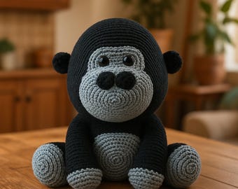 Kobo the Gorilla Amigurumi Pattern — Quick PDF Tutorial