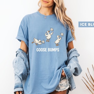 Comfort Colors Volleyball Shirt, Funny Goose Tee, Goose Player Tshirt, Volleyball Player Gift, Cute Sports Pun Top, Trendy Volleyball Tee image 11