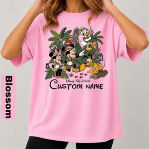 Custom Safari Disneyworld Shirt, Animal Kingdom Graphic Tee, Mickey and Friends Magical Shirt, Disney Vacation Tee, Disneyland T-shirt 2026 immagine 7