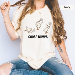 Comfort Colors Volleyball Shirt, Funny Goose Tee, Goose Player Tshirt, Volleyball Player Gift, Cute Sports Pun Top, Trendy Volleyball Tee image 7