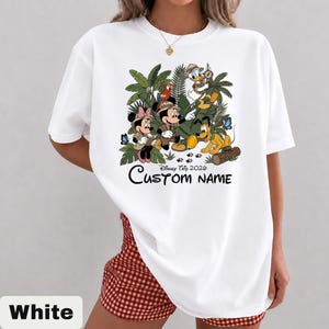 Custom Safari Disneyworld Shirt, Animal Kingdom Graphic Tee, Mickey and Friends Magical Shirt, Disney Vacation Tee, Disneyland T-shirt 2026 immagine 11