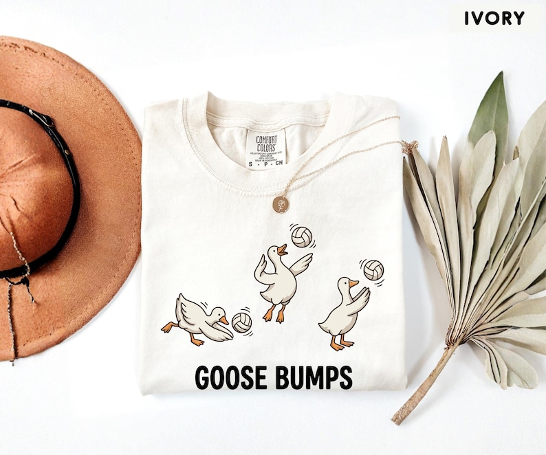 Comfort Colors Volleyball Shirt, Funny Goose Tee, Goose Player Tshirt, Volleyball Player Gift, Cute Sports Pun Top, Trendy Volleyball Tee image 10