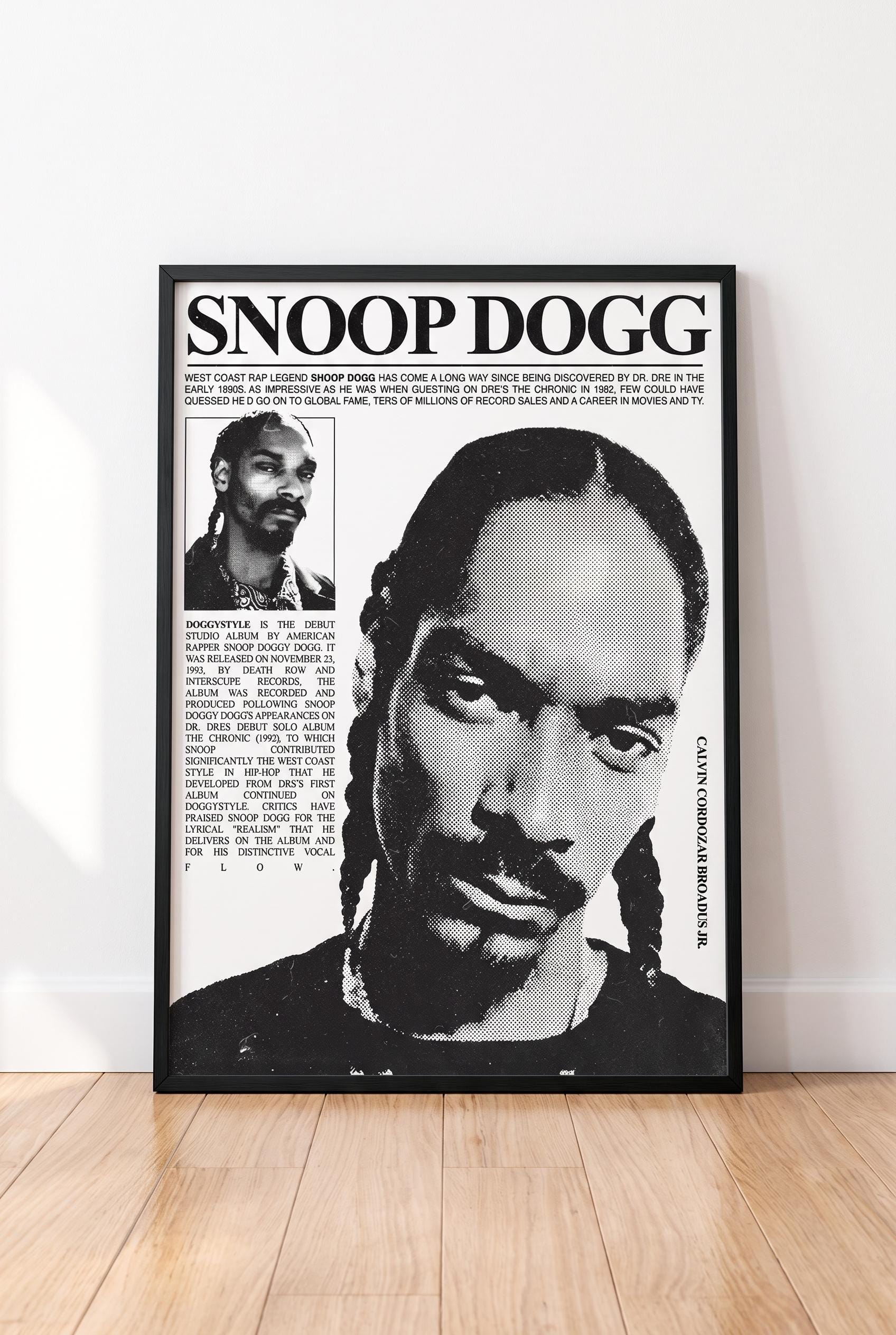 Snoop Dogg Vintage Poster - Etsy Australia