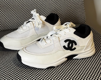Zapatillas Chanel con logo CC – Talla EU 38