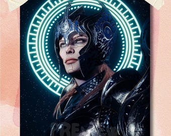 Dame Aylin - The Nightsong BG3 Art Print