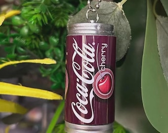 Cherry Coke Bauble: Handmade Hanging Decoration